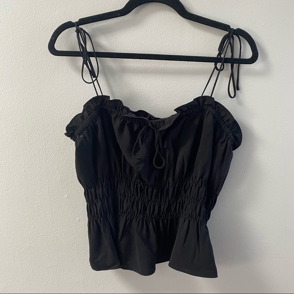 BLACK TOPSHOP TANK